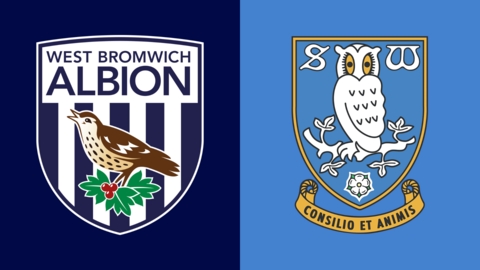 West Bromwich Albion and Sheffield Wednesday club badges