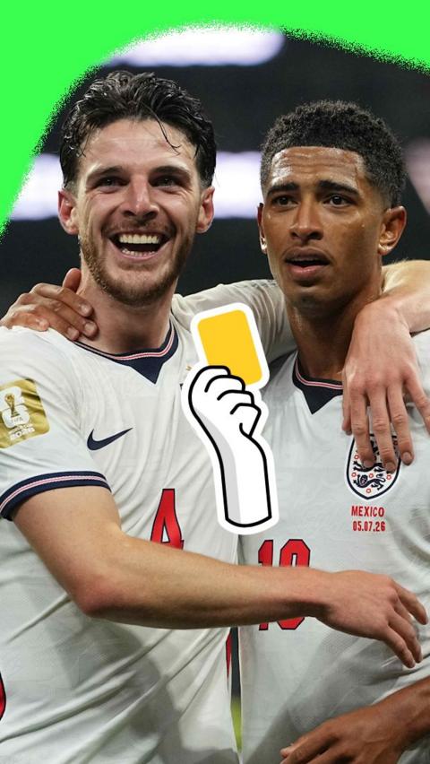 Declan Rice and Jude Bellingham