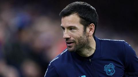 Brian Barry-Murphy on the touchline 