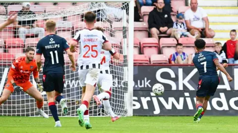 Richard Chin scores for Ross County