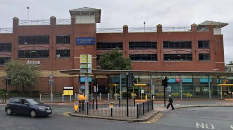 Former Argos building in Birkenhead