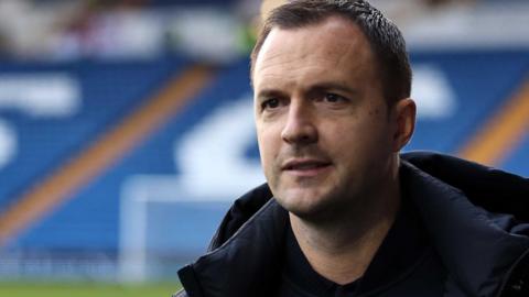 Birmingham City head coach Chris Davies