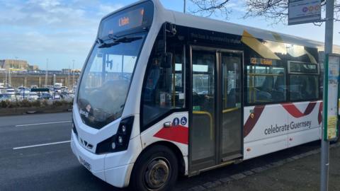 CT Plus bus in Guernsey