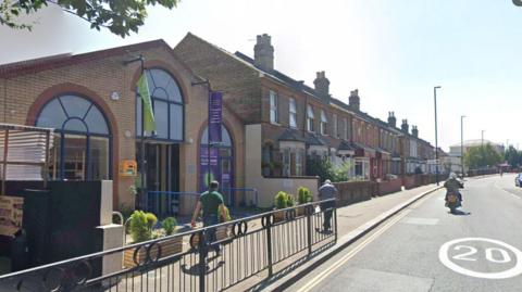 A general view of the Hounslow Muslim Centre on Hanworth Road.