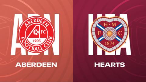 Aberdeen and Hearts badges