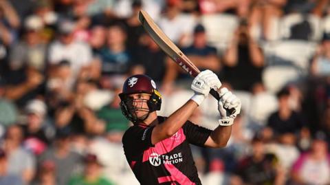 Lewis Gregory batting