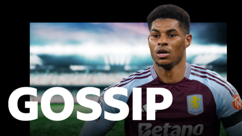 Marcus Rashford - BBC gossip graphic