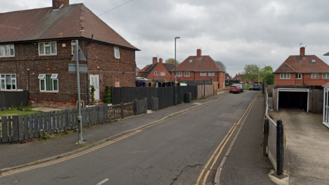 View looking down Ashworth Close 