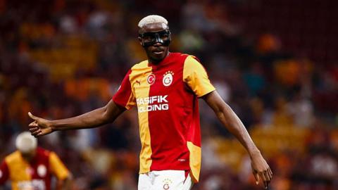 Galatasaray striker Victor Osimhen