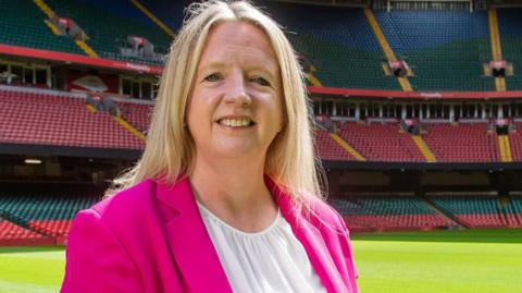 Abi Tierney at Principality Stadium