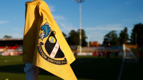 Sutton United flag