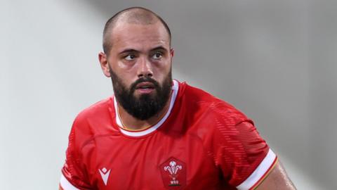 Josh Macleod in red Wales jersey