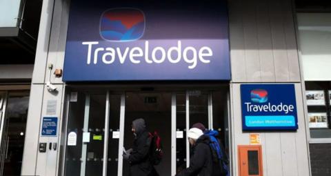 Travelodge entrance