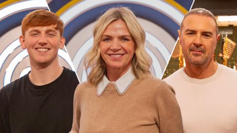 Morgan Burtwistle, Zoe Ball and Paddy McGuinness