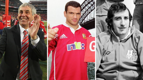 Sir Ian McGeechan, Martin Johnson, Sir Gareth Edwards