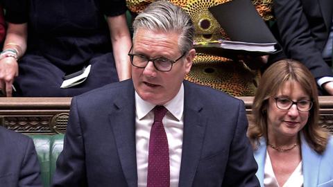 Starmer in the Commons