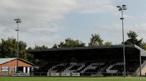 Cefn Druids' The Rock ground