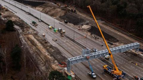 Works during the M25 closure