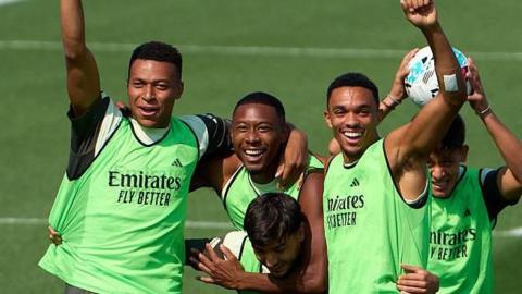 Real Madrid celebrate