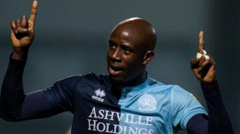 Albert Adomah in action for Queens Park Rangers