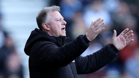 Stoke City boss Mark Robins