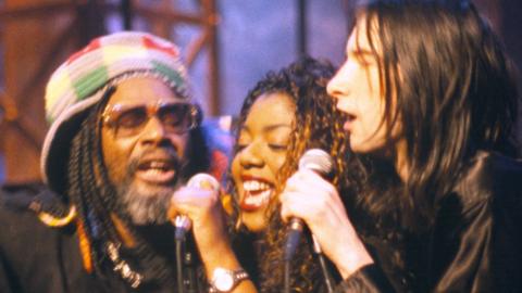 George Clinton, Denise Johnson and Primal Scream's Bobby Gillespie