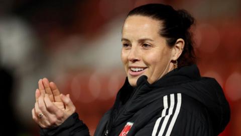 Wales coach Rhian Wilkinson