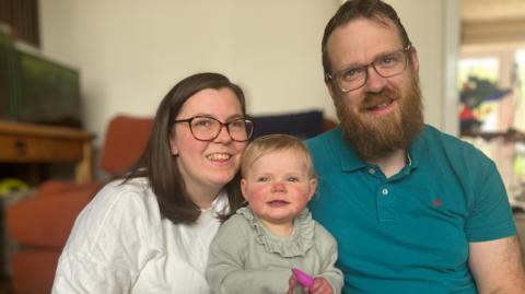 Claire, Florence and Tom together