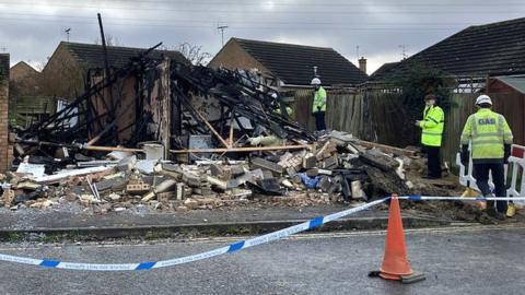House damaged by fire in Cheltenham