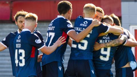 Ross County celebrate