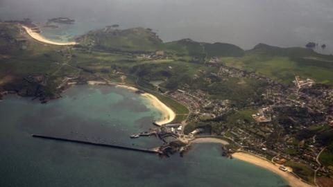 Alderney aerial