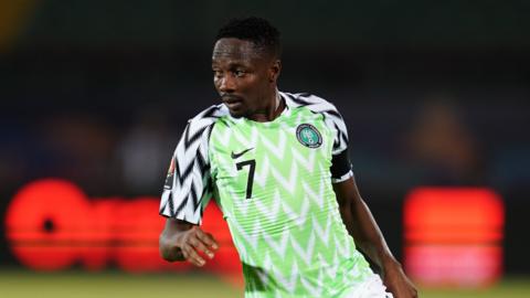 Nigeria captain Ahmed Musa