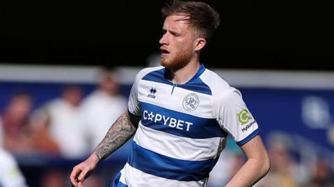 Liam Morrison, in action for QPR