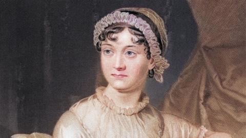 Illustration of Jane Austen