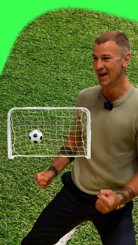 Joe Hart and the mini-goal