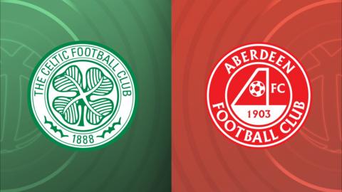 Celtic and Aberdeen badges