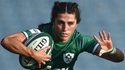 Amee-Leigh Murphy Crowe's four tries helped Ireland beat France in the third/fourth place play-off game in British Columbia