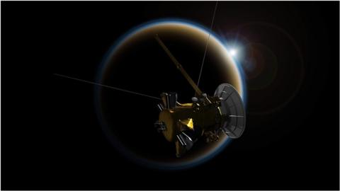 Cassini at Titan