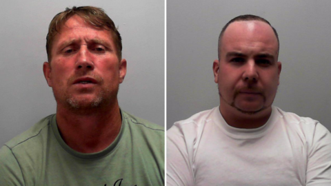 Mugshots of John Joseph Connors, 44, and Joseph McEvoy, 33