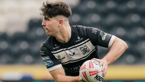 Rugby League - Betfred Super League: Round 9 - Hull FC v Leeds Rhinos - MKM Stadium, Hull, England - Jack Charles of Hull FC