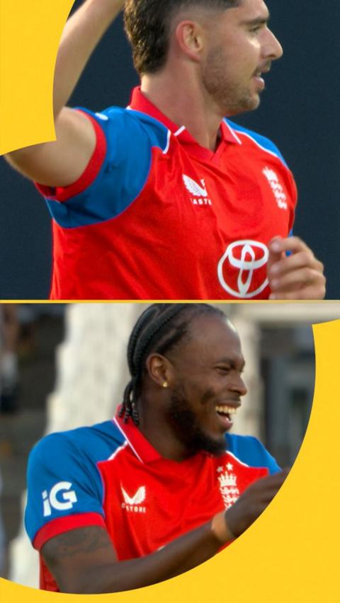 Josh Tongue and Jofra Archer