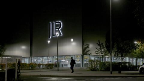 The exterior of Jaguar Land Rover's Wolverhampton factory.