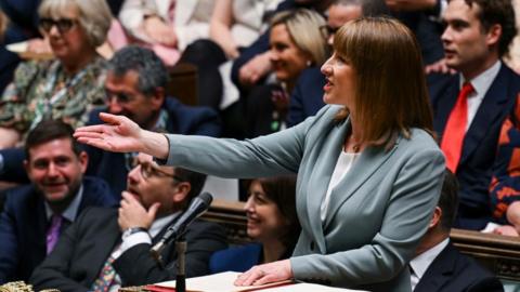 Rachel Reeves speaks in the House of Commons