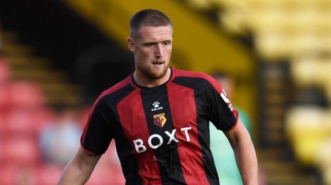 Mattie Pollock in action for Watford