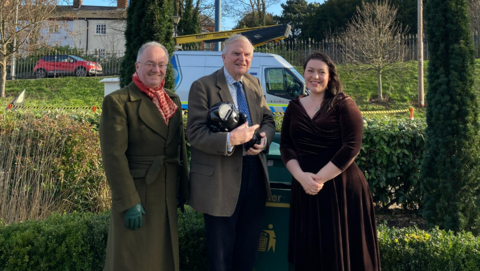 Alicia Kearns, Rupert Matthews and Malise Graham