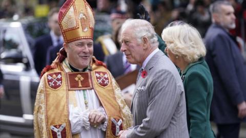 Archbishop of York, King Charles III and Queen Consort Camilla