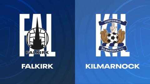 Falkirk and Kilmarnock badges