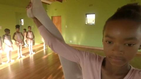 12 year old ballet dancer Lwandle
