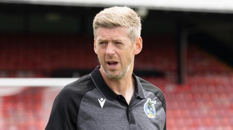 Jon Stead during his spell at Bristol Rovers earlier this season