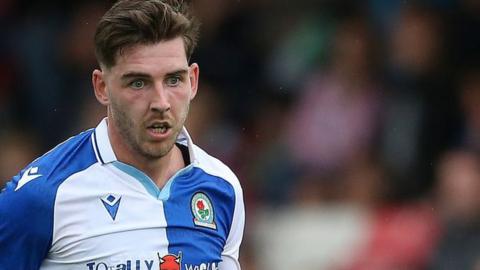 Joe Rankin-Costello made his Blackburn Rovers debut in the EFL Trophy against Bury in October 2017